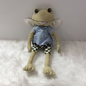 IKEA Fabler Groda 11" Plush Green Fairy Frog w Wings Stuffed Toy Animal Doll Toy
